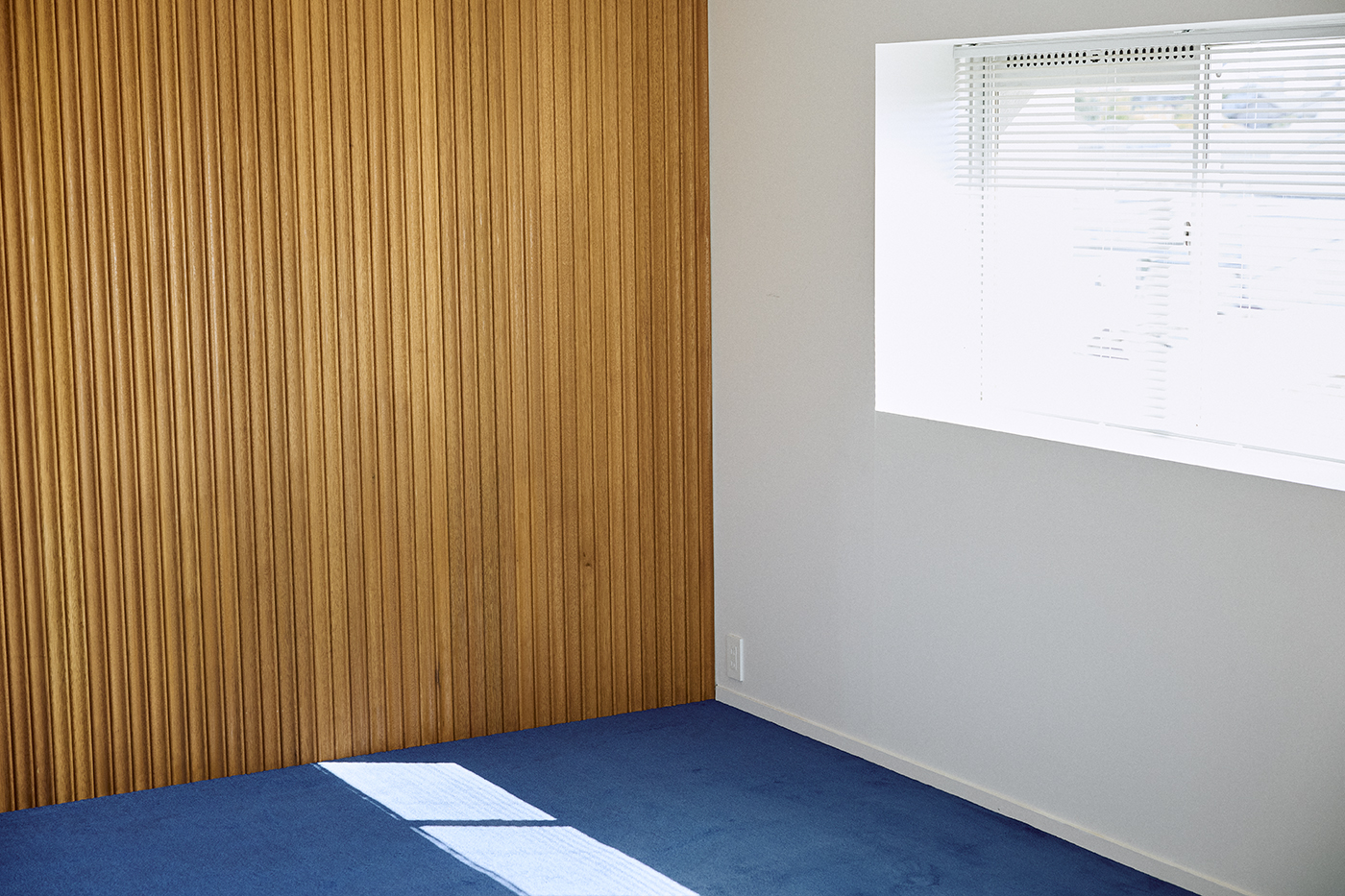 tarme ウッドウォール ブルーの部屋