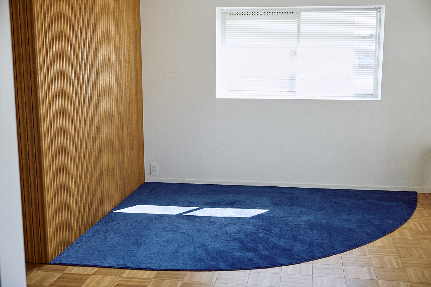 tarme ウッドウォール ブルーの部屋